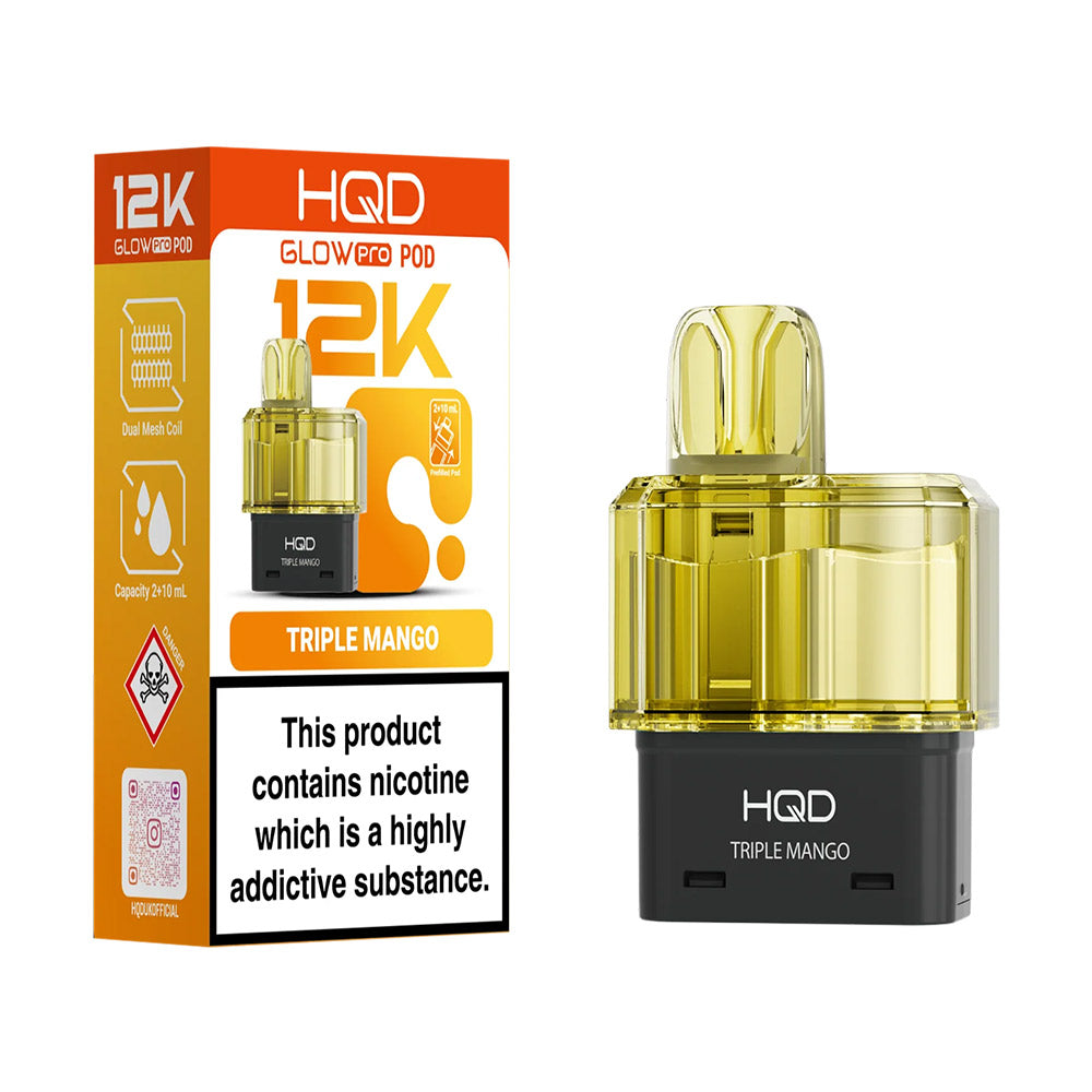 HQD Glow Pro 12K Prefilled Pods