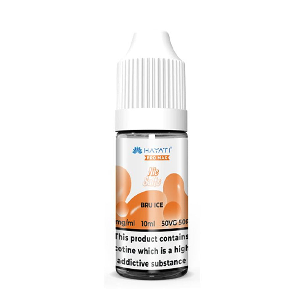 Bru Ice Hayati Pro Max 10ml Nic Salts E Liquid