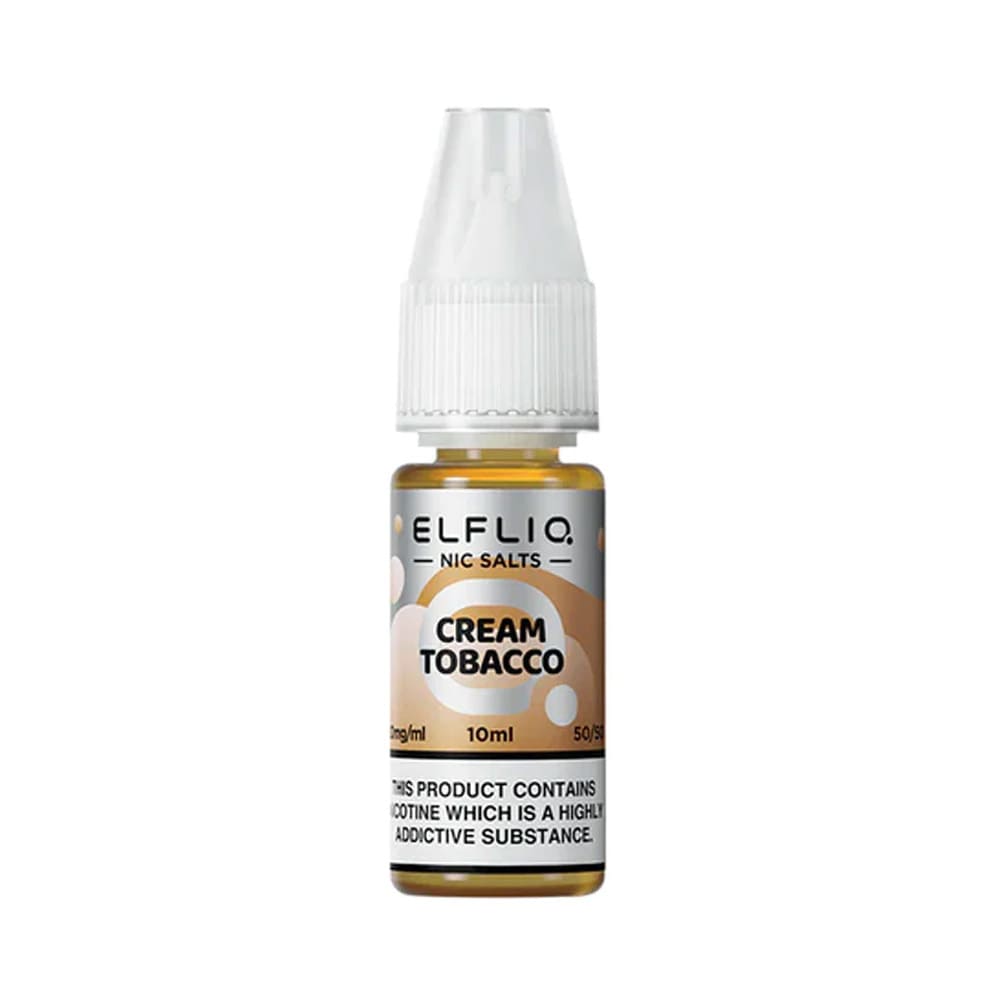 Cream Tobacco (Snoow Tobacco) ELFLIQ 10ml Nic Salt E Liquid