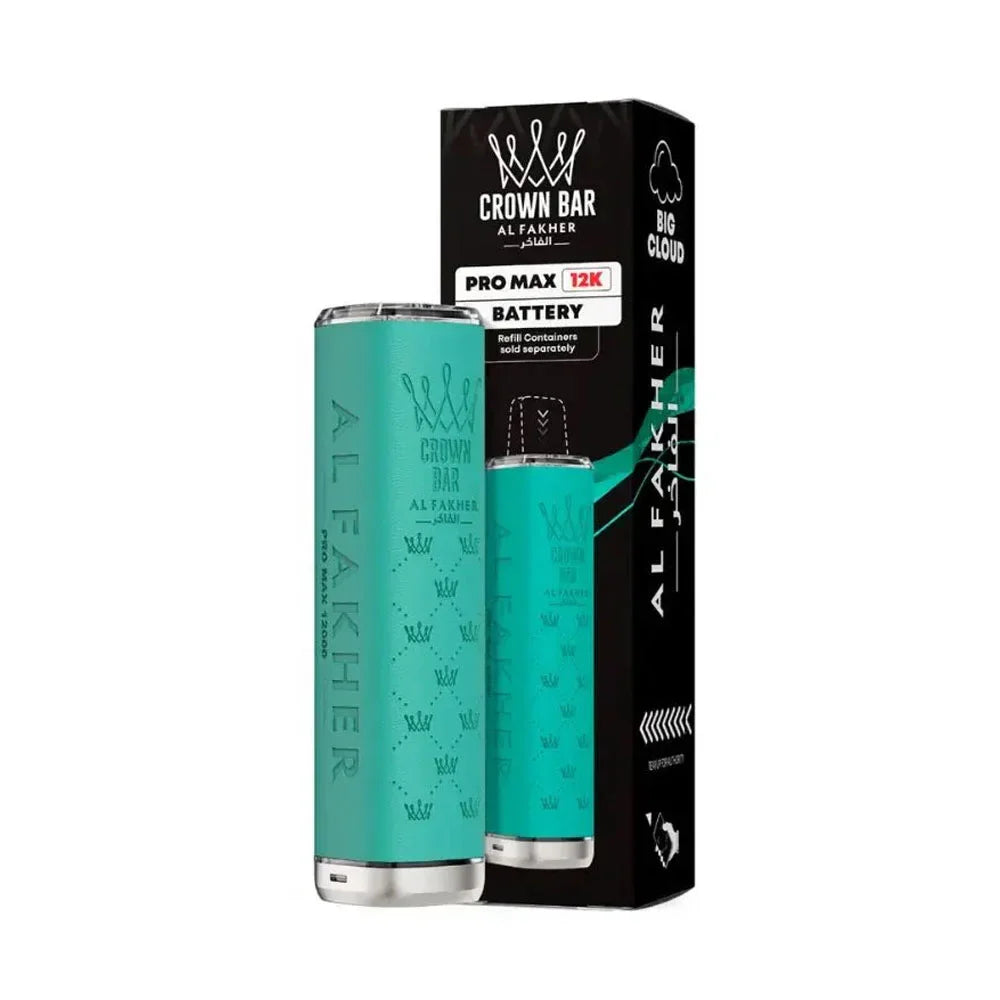 Al Fakher Crown Bar Pro Max 12K Prefilled Pod Kit - Light Blue