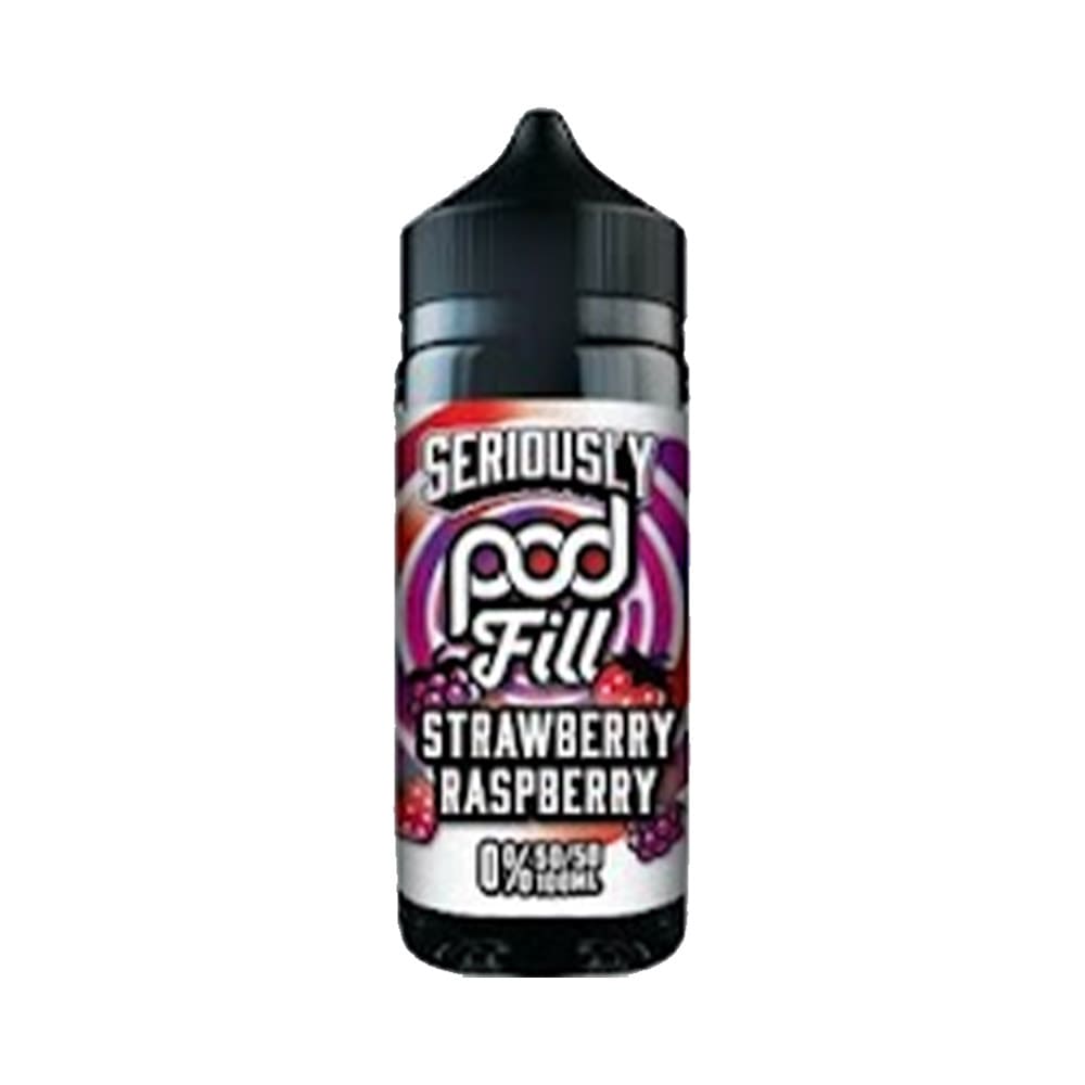 Strawberry Raspberry Doozy Seriously Pod Fill 100ml Shortfill E liquid