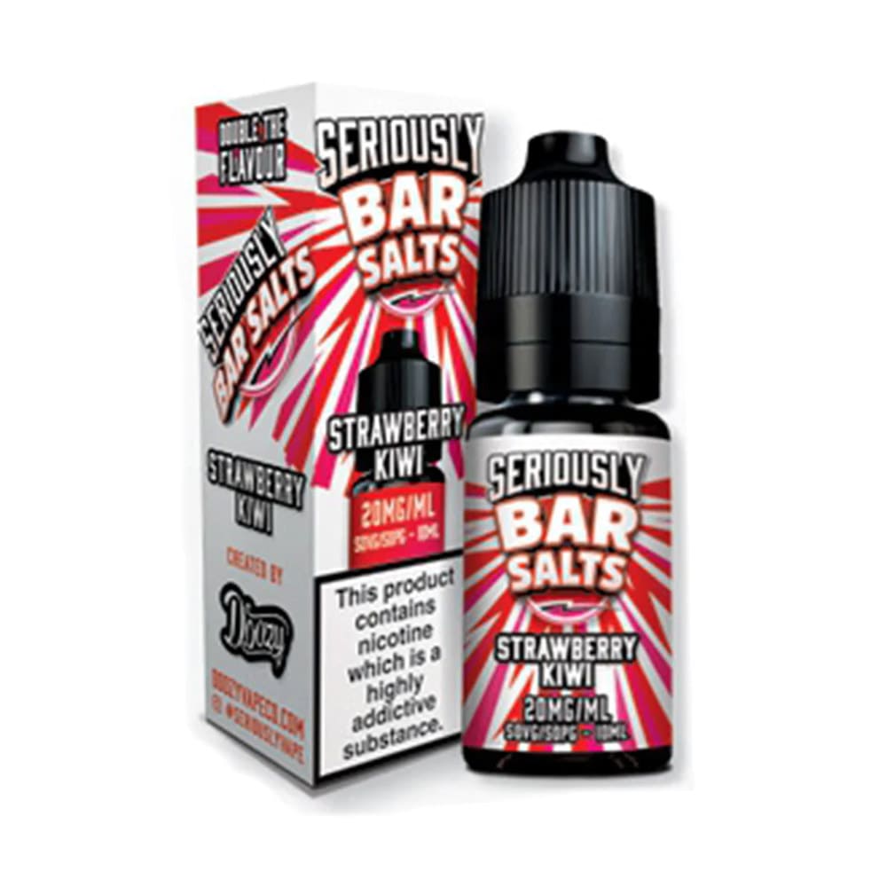 Strawberry Kiwi Doozy Vape Seriously Bar 10ml Nic Salts E Liquid