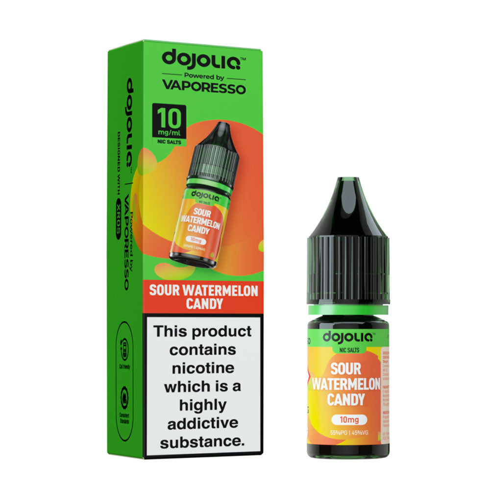 Vaporesso DojoLiq Sour Watermelon Candy 10ml Nic Salt E Liquid