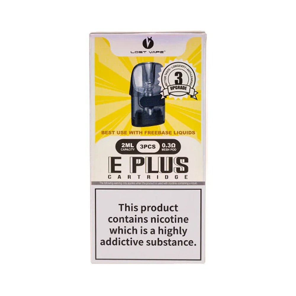 Lost Vape E Plus Replacement Pods (Pack of 3)