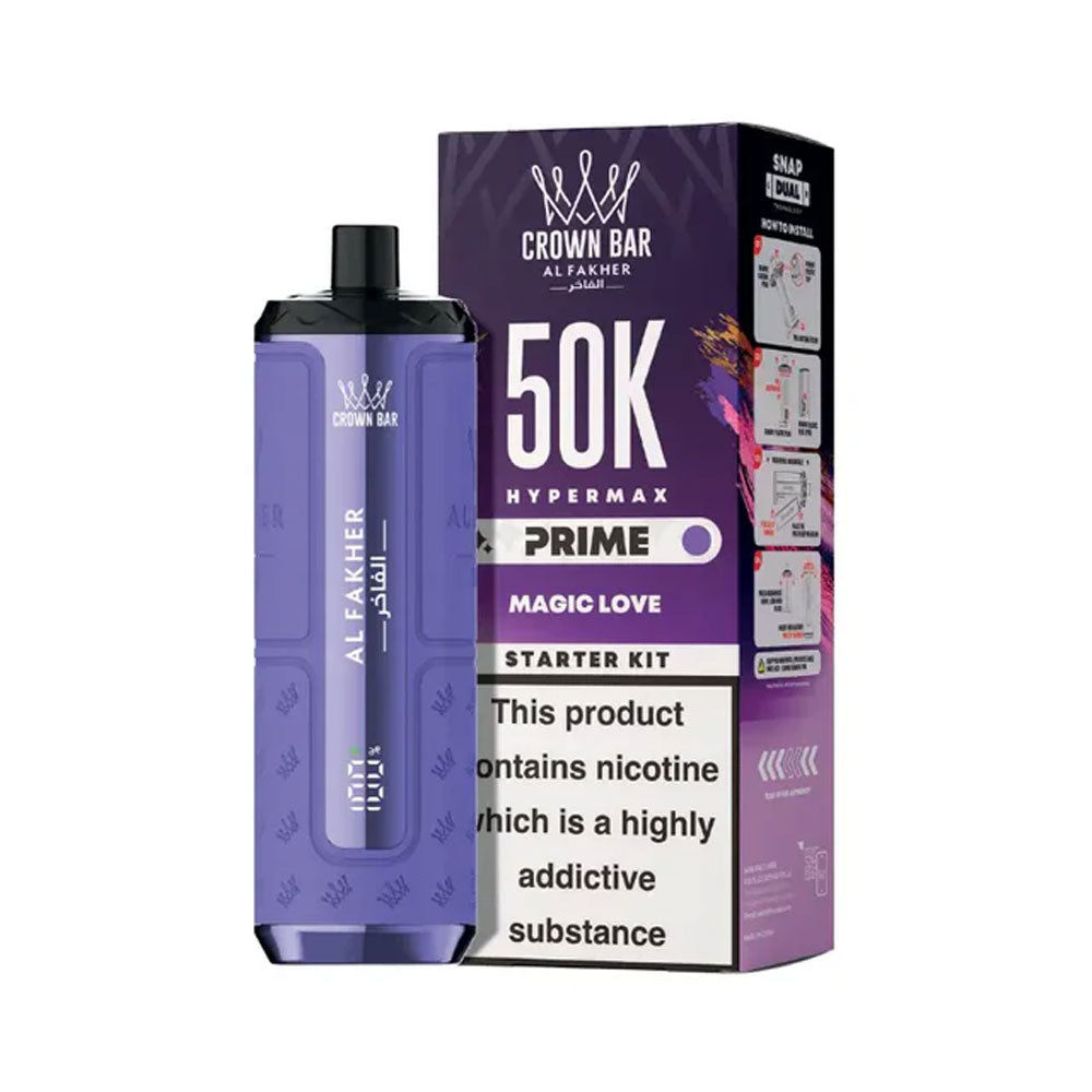 Al Fakher Crown Bar 50K Hypermax Prefilled Pod Kit