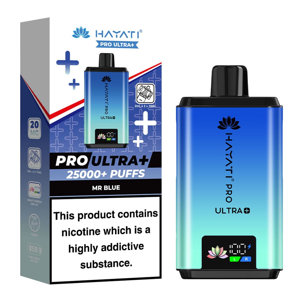 Hayati Pro Ultra Plus 25000 Puffs Prefilled Vape Kit
