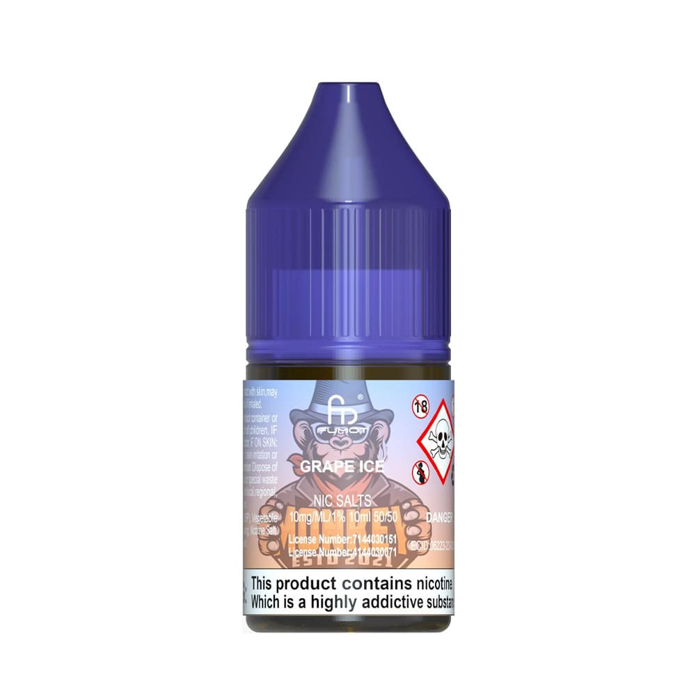 Grape Ice RandM 10ml Nicsalts E Liquid