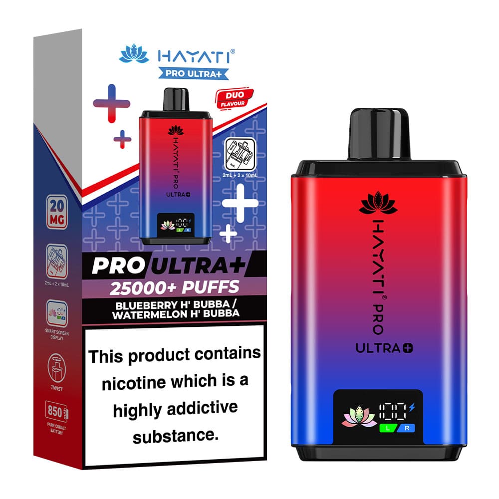 Hayati Pro Ultra Plus 25000 Puffs Prefilled Vape Kit