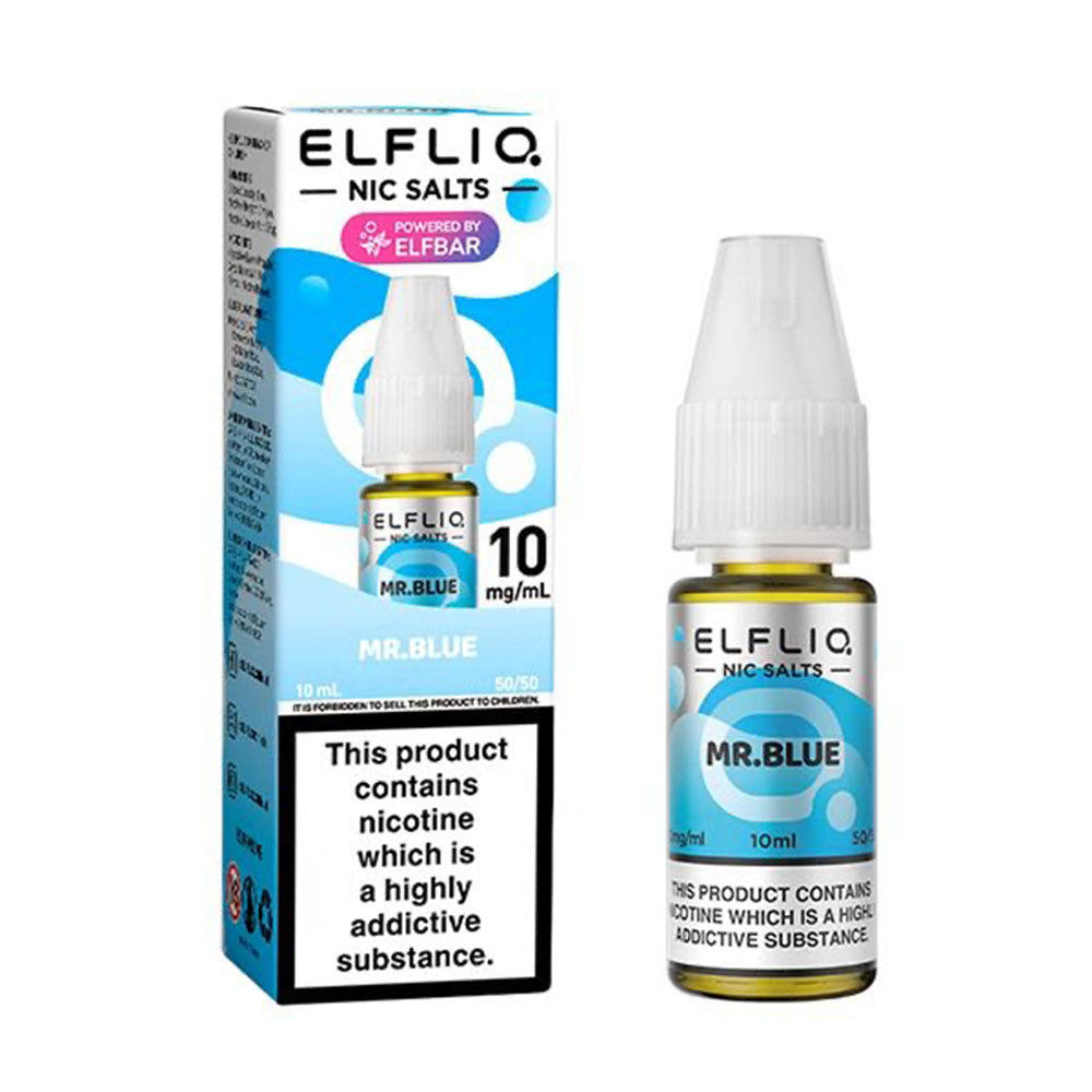 Mr Blue ELFLIQ 10ml Nic Salt E Liquid