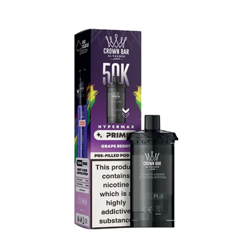 Al Fakher Crown Bar 50K Hypermax Prefilled Pods