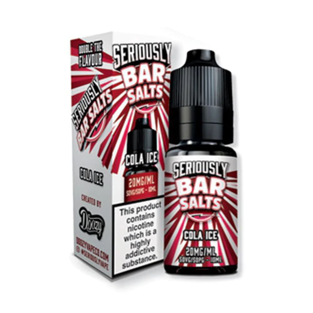 Cola Ice Doozy Vape Seriously Bar 10ml Nic Salts E Liquid