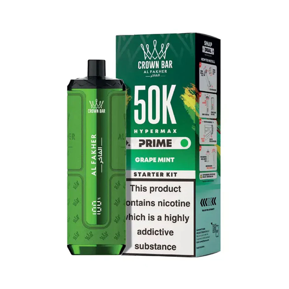 Al Fakher Crown Bar 50K Hypermax Prefilled Pod Kit