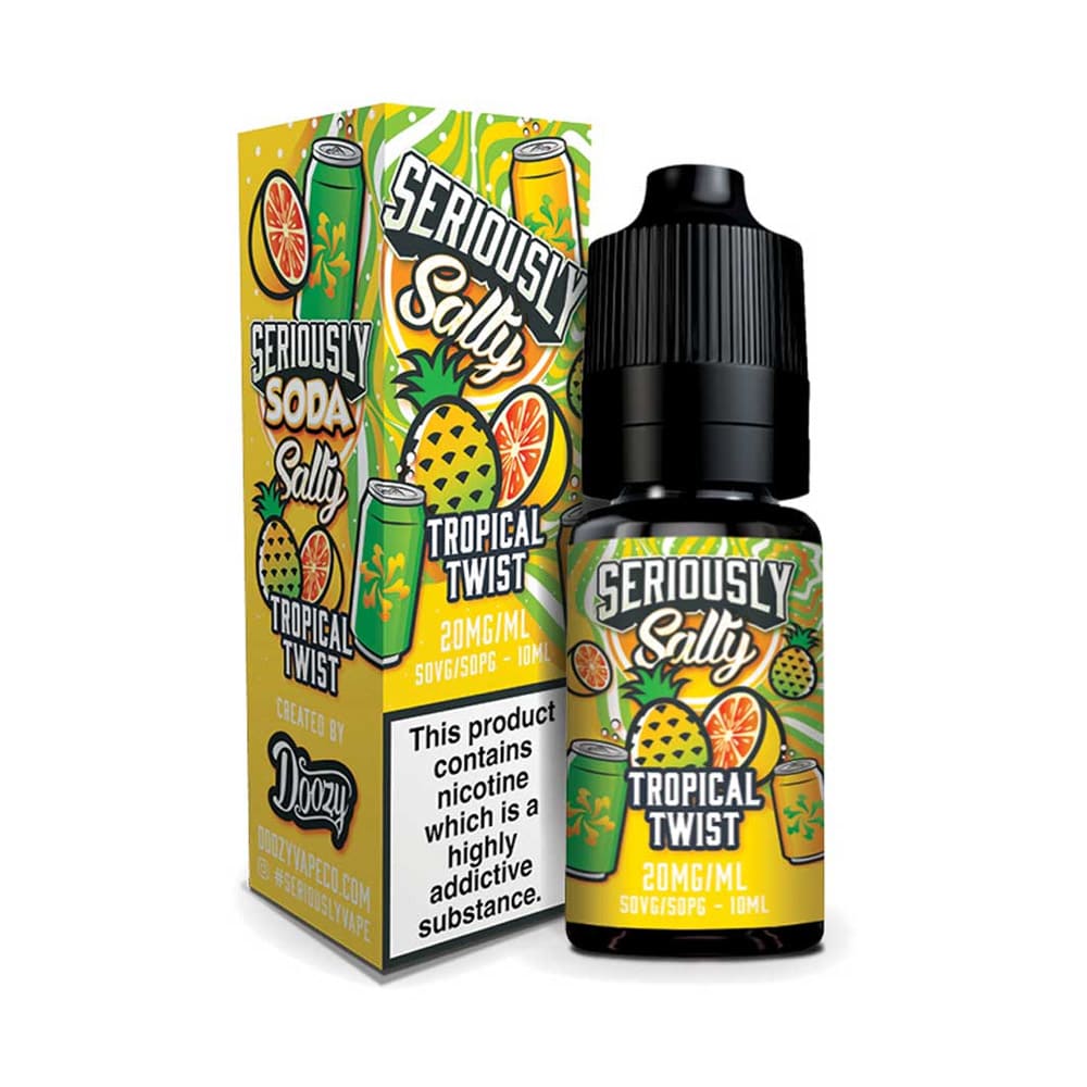 Tropical Twist Doozy Vape Seriously Soda 10ml Nic Salts E Liquid