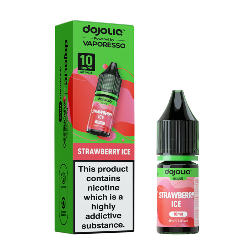 Vaporesso DojoLiq Strawberry Ice 10ml Nic Salt E Liquid