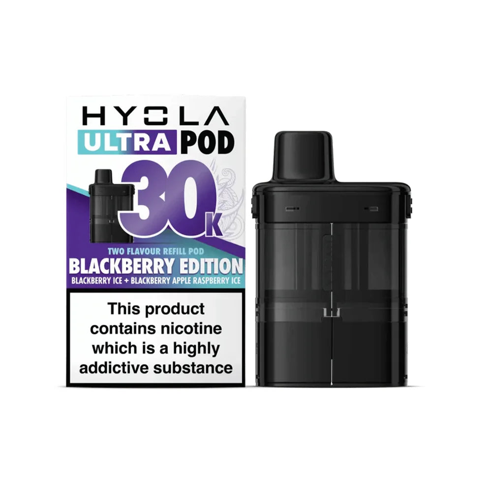 Hyola Ultra 30K Prefilled Pods - Blackberry Edition