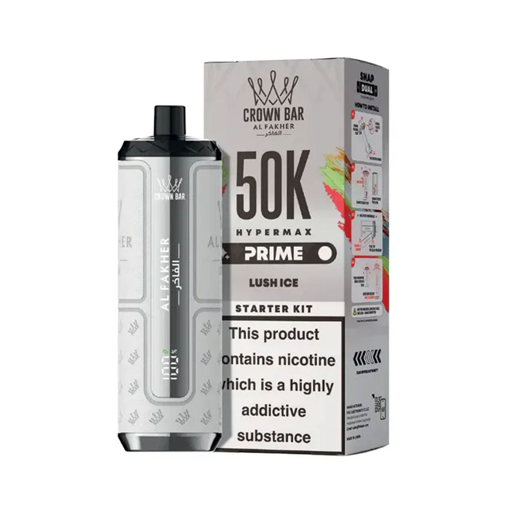 Al Fakher Crown Bar 50K Hypermax Prefilled Pod Kit