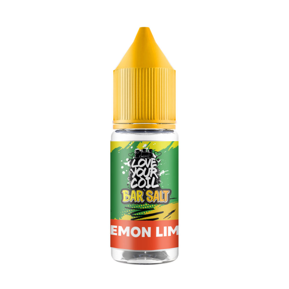 Lemon Lime Love Your Coil Bar Salt 10ml Nic Salt E Liquid