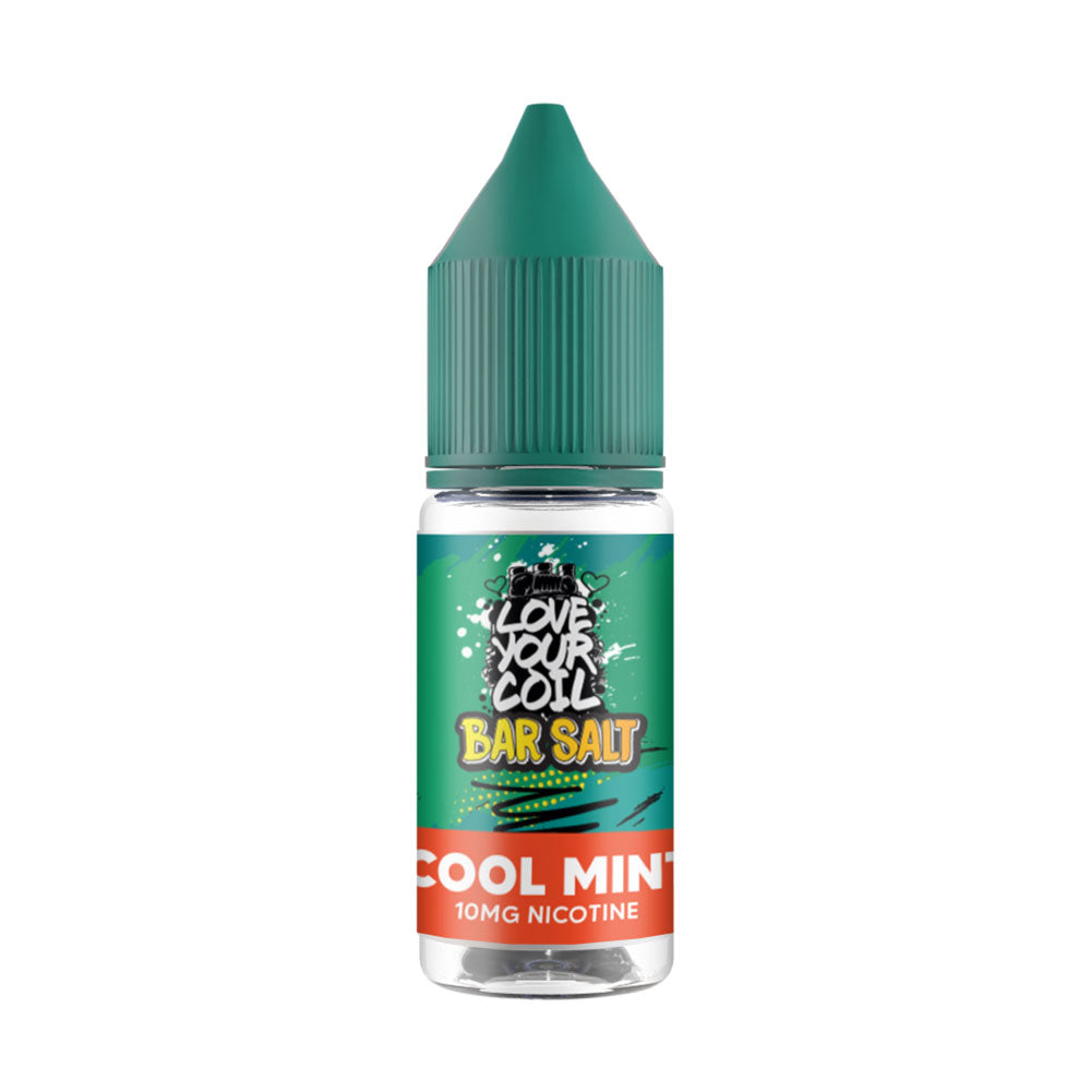 Cool Mint Love Your Coil Bar Salt 10ml Nic Salt E Liquid