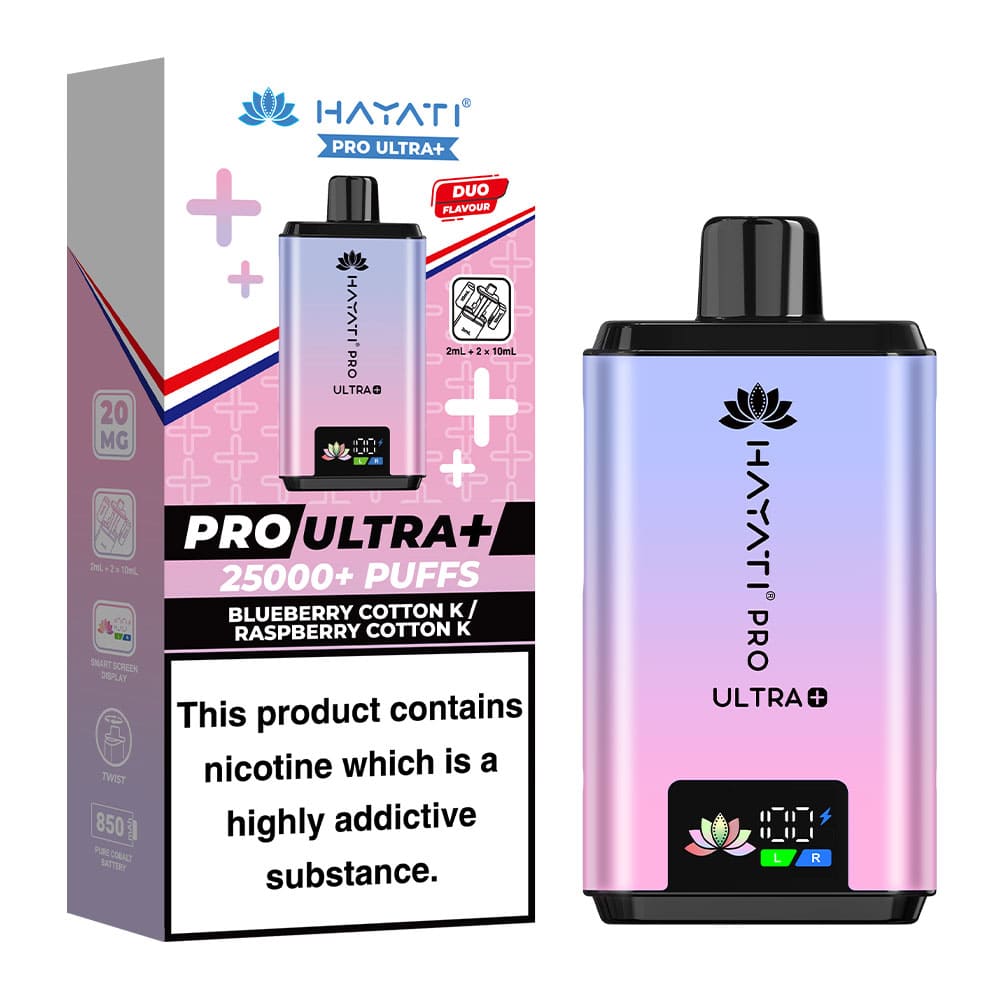 Hayati Pro Ultra Plus 25000 Puffs Prefilled Vape Kit
