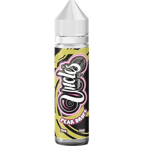 Pear Drops Uncle's Vape Co 50ml Shortfill E Liquid