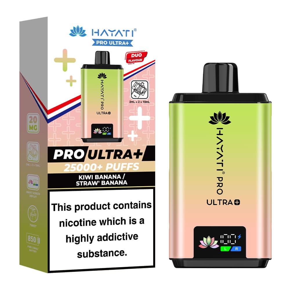 Hayati Pro Ultra Plus 25000 Puffs Prefilled Vape Kit