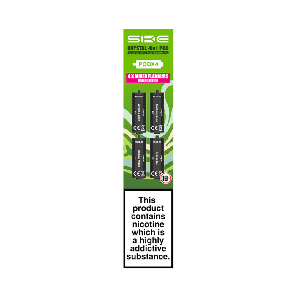 SKE Crystal 4 in 1 Replacement Pod