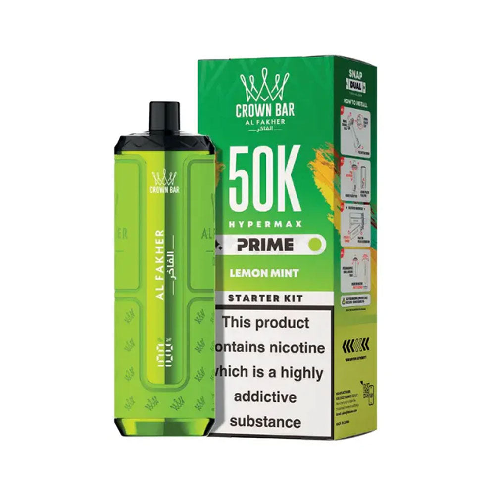Al Fakher Crown Bar 50K Hypermax Prefilled Pod Kit
