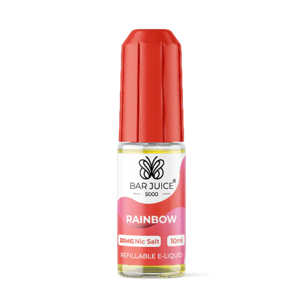 Rainbow Bar Juice 5000 10ml Nic Salt E liquid