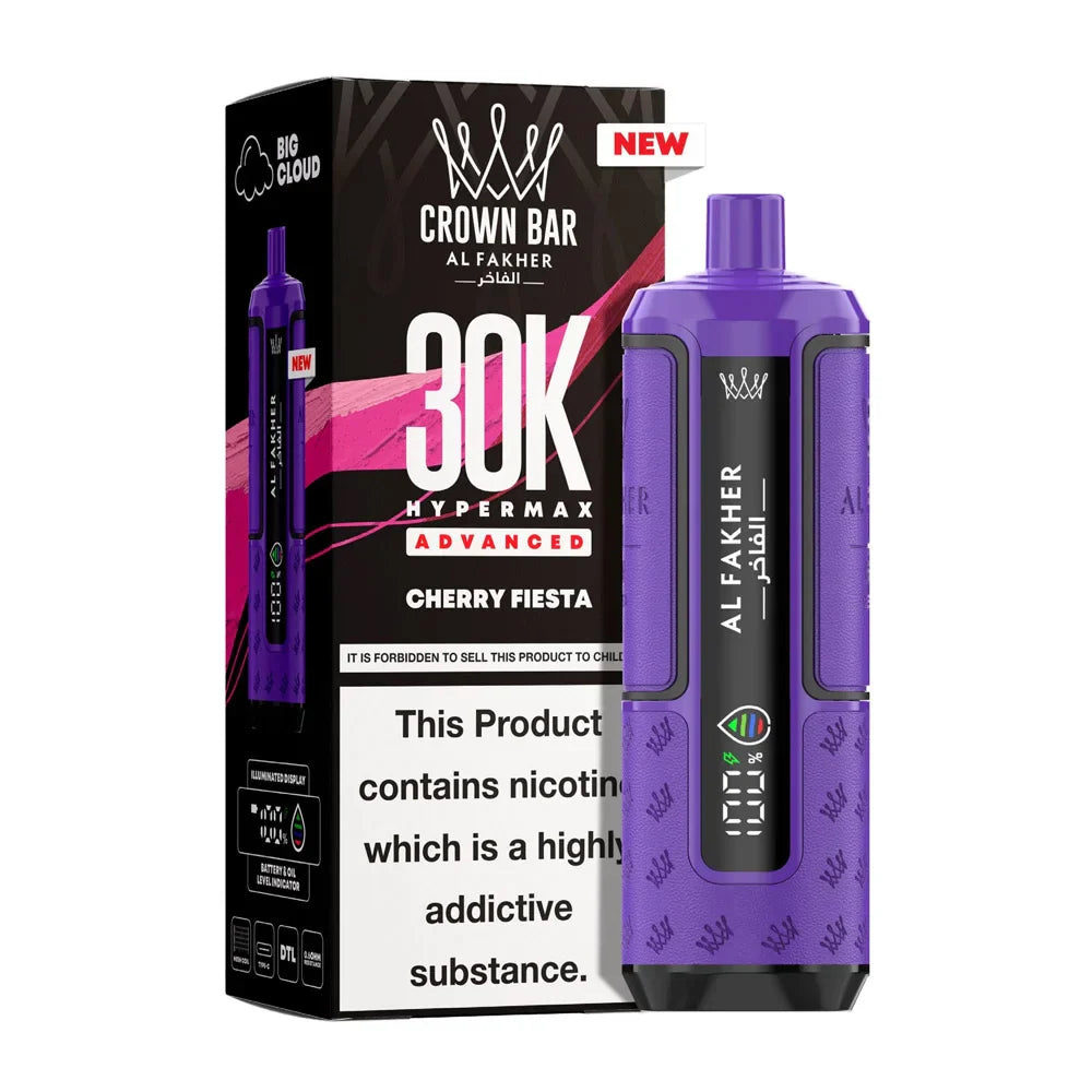 Al Fakher Hypermax 30K Prefilled Pod Kit - Cherry Fiesta