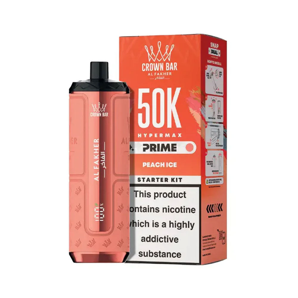 Al Fakher Crown Bar 50K Hypermax Prefilled Pod Kit