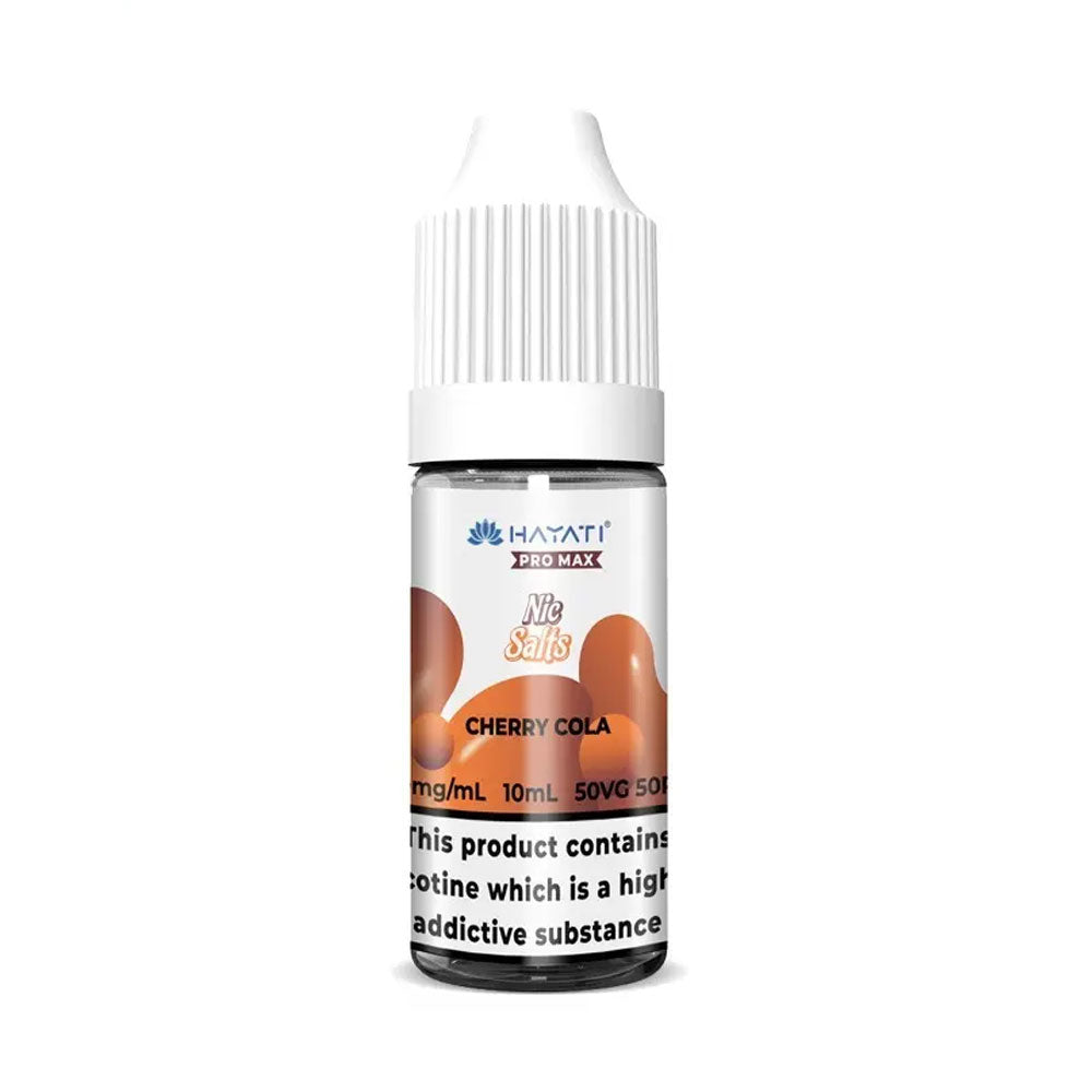 Cherry Cola Hayati Pro Max 10ml Nic Salts E Liquid